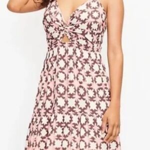 NWT Geometric Print Long Dress Sz 2 NEW 🥰❤️